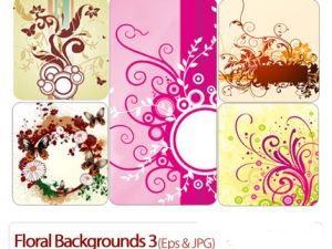 Floral Backgrounds 03