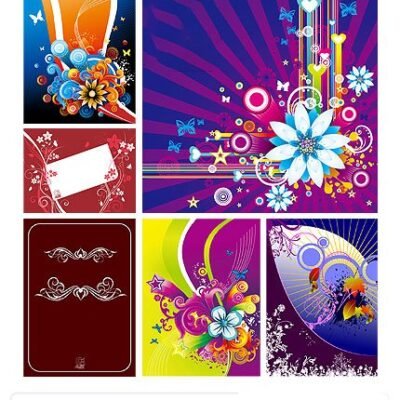 Floral Design Vector 05