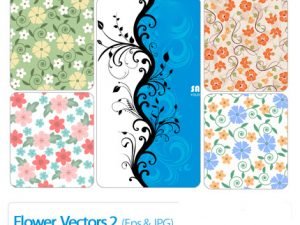 Flower Vectors 02