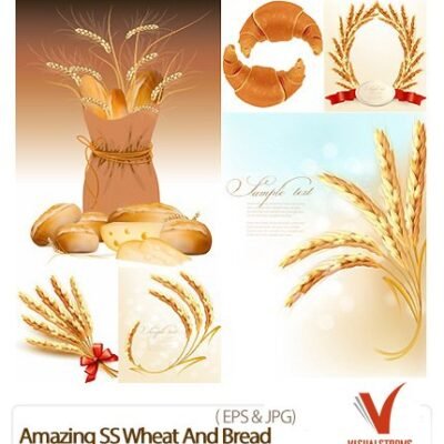 Amazing Shutter Stock Wheat And Bread