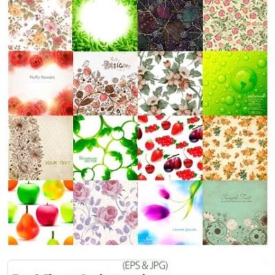 Amazing ShutterStock Eco Flower Backgrounds