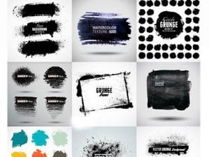 Amazing ShutterStock Grunge Shapes 09