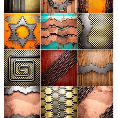 Amazing ShutterStock Metal And Wood