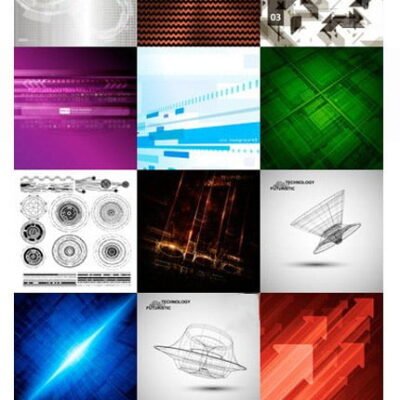 Amazing ShutterStock Techno Background