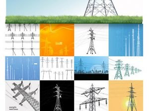 Amazing ShutterStock Transmission Towers