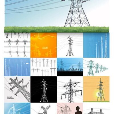 Amazing ShutterStock Transmission Towers