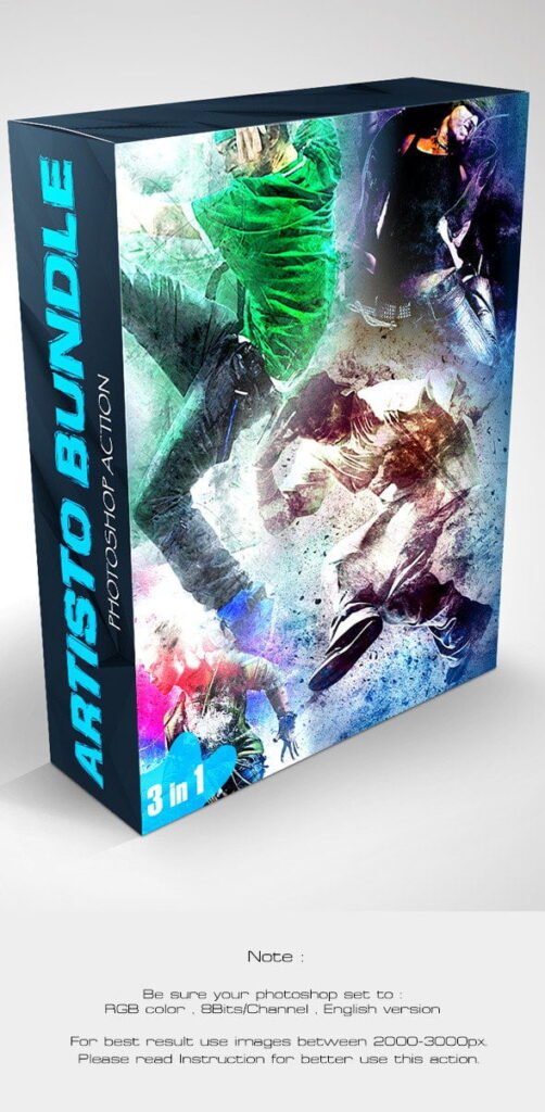 Artisto Bundle Photoshop Action | visualstorms visualstorms
