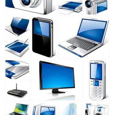 Electronic Devices Vector