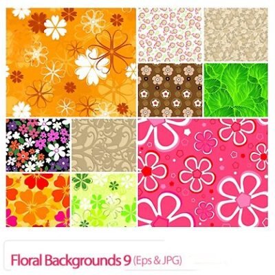 Floral Backgrounds 09