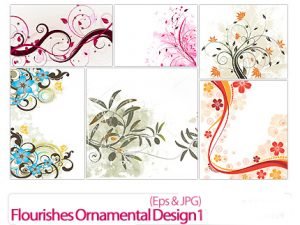 Flourishes Ornamental Design 01