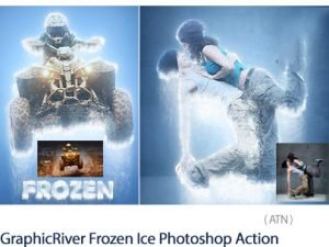 frozen.ice.photoshop.action