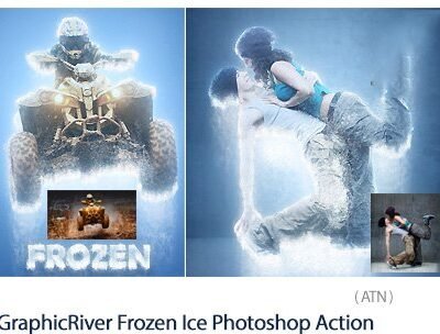 frozen.ice.photoshop.action
