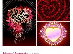 Hearts Vector 04