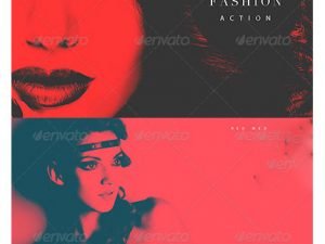 Red FX Fashion Photoshop Action