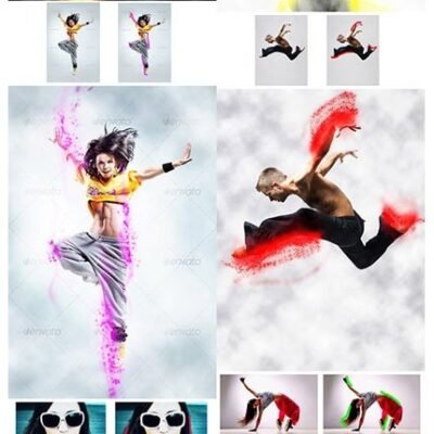 Shimmer Effect Photoshop Actions