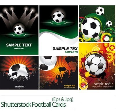 Shutterstock Football Cards