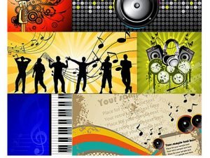 Shutterstock Music Backgrounds Vector