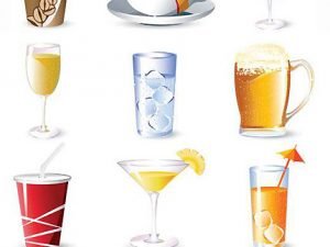 Various Drinks Set