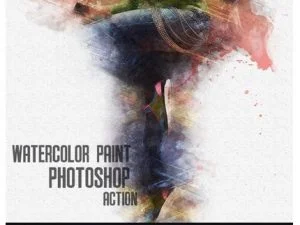 Watercolor Paint Photoshop Action