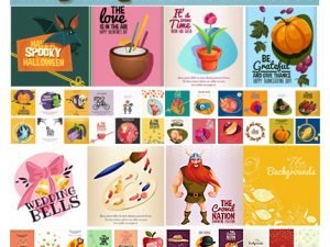 300 Premium Vector Illustrations