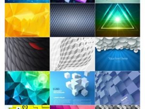 3D Vector Backgrounds