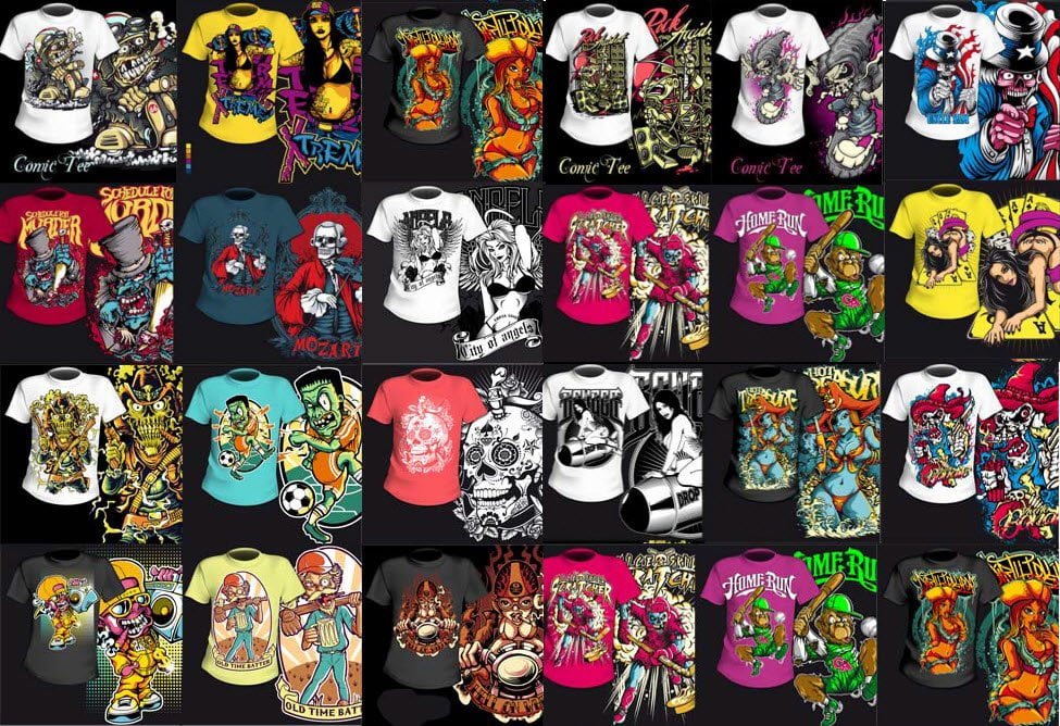 72_TShirt_Design_Templates