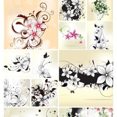 ShutterStock Grunge Florals