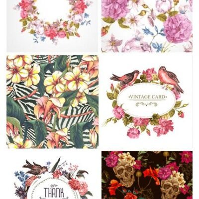 Amazing ShutterStock Floral And Watercolor Design