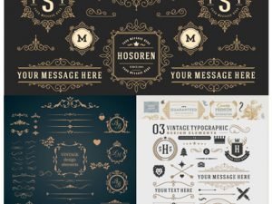 Amazing ShutterStock Vintage Decorative Elements