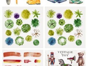 Amazing ShutterStock Watercolor Design Elements