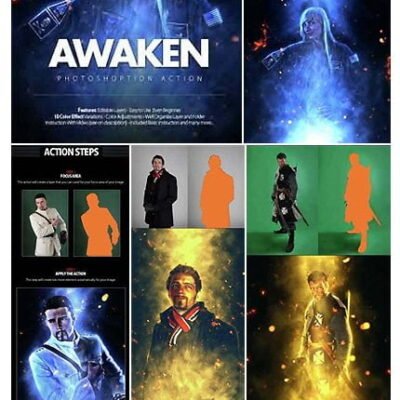 Awaken Photoshop Action
