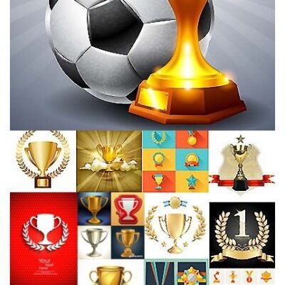 Awards And Trophy Set