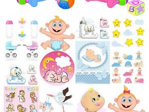 Baby Collection 25 Vector