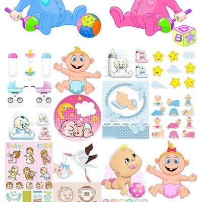 Baby Collection 25 Vector