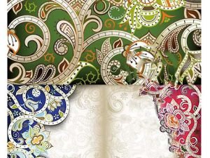 Background With Oriental Ornaments