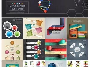 Big Infographics Business Elements Collection