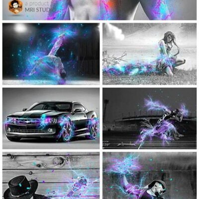 Blast Photoshop Action