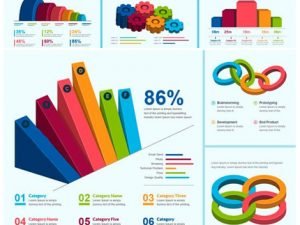 CM 3D Business Infographic Elements