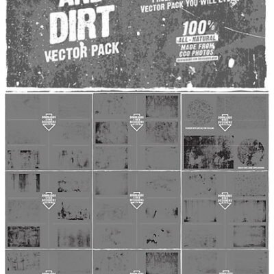 CM Grunge And Dirt Vector Pack