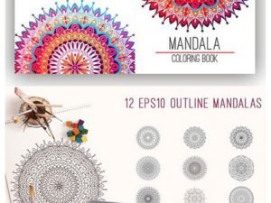 CM Mandala Coloring Book For Adults