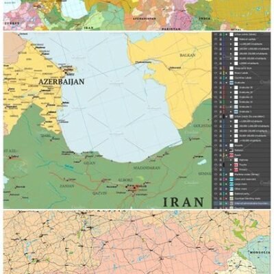 CM Map Of Asia Central Asia