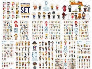 CM Mega Bundle Kids Characters Sets