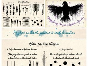 CM Splatter And Smear Brushes