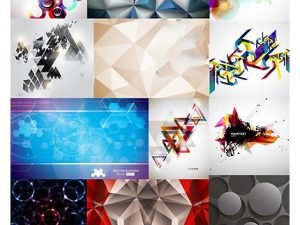 Collection Of Vector Abstract Backgrounds