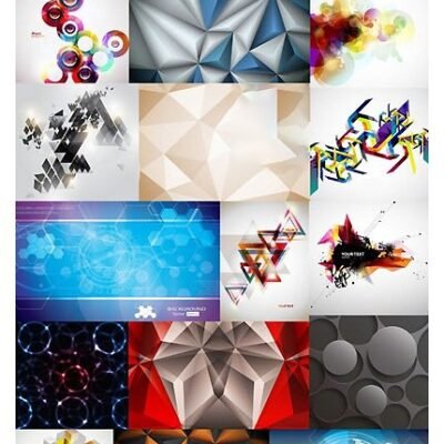 Collection Of Vector Abstract Backgrounds