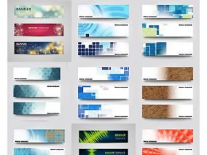 Collection Of Vector Banners 19