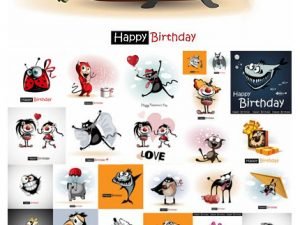 Creative Birthday Background 2015