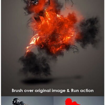 Daemon Photoshop Action