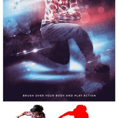 Dance Photoshop Action