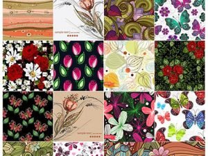 Decorative Flower Backgrounds Big Collection